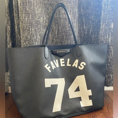 givenchy favelas 74|Givenchy Antigona Favelas 74 Large Leather Shopping Tote, .